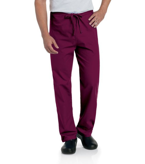 UNISEX SCRUB PANT WINE 4XL