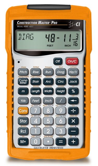 Advanced Construction-Math Calculator
