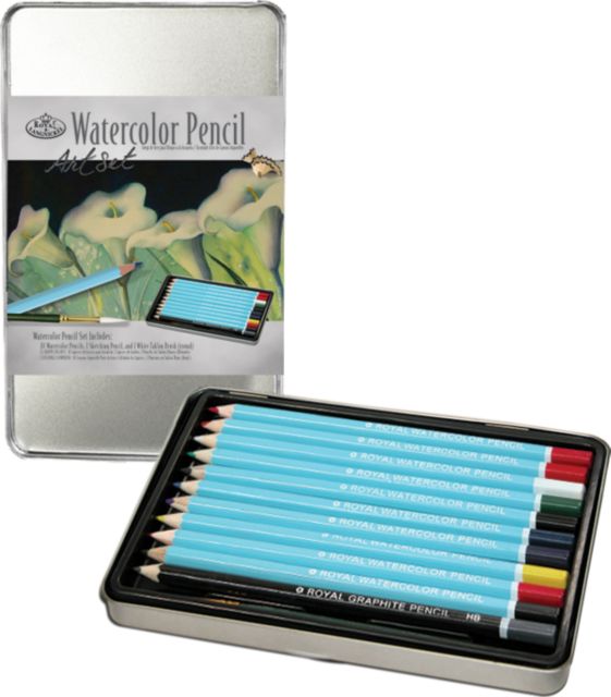 Watercolor Pencil Small Tin