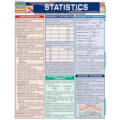 STATISTICS - New (SKU: 16606247)