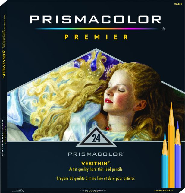 Prismacolor Verithin Colored Pencil Set Of 24