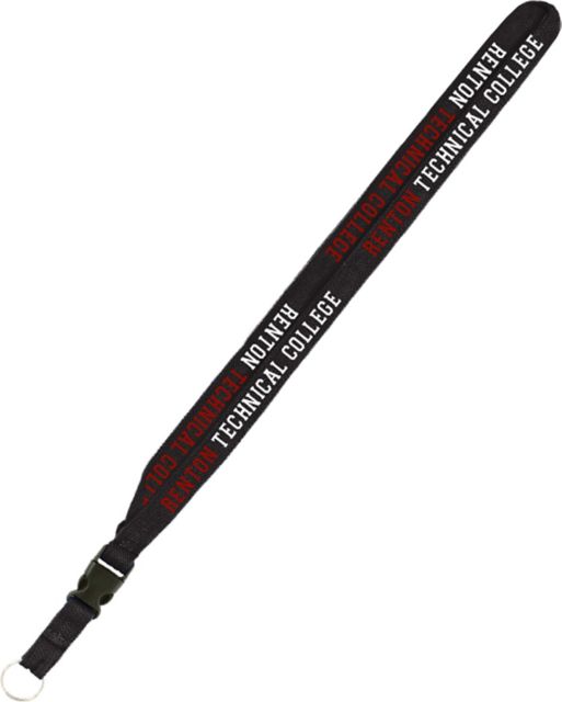 Renton Technical College Woven 3/4'' Lanyard