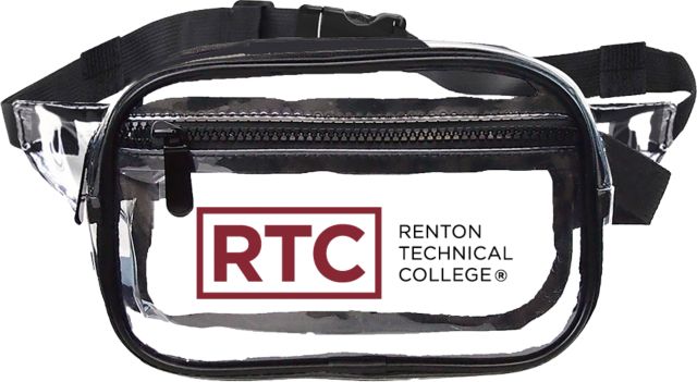 Renton Clear Fanny Pack Renton Technical College - ONLINE ONLY
