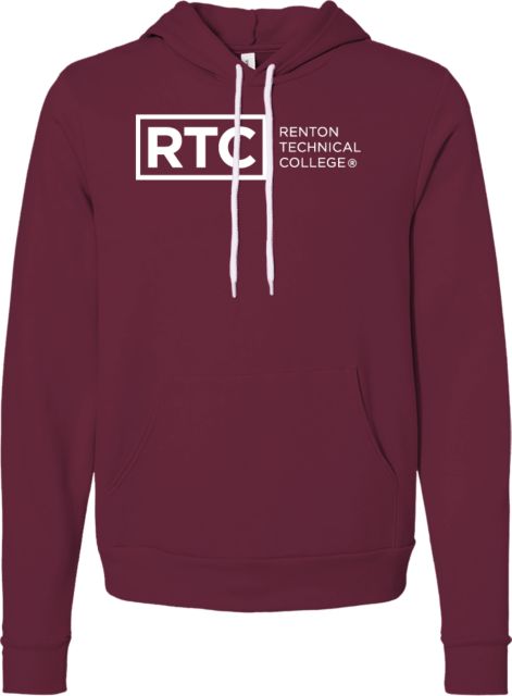 Renton Bella + Canvas Fleece Hood Renton Technical College - ONLINE ONLY