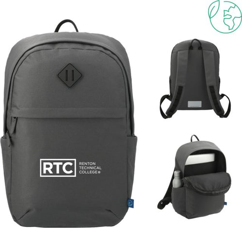 Renton Repreve Ocean Commuter Computer Backpack Renton Technical College - ONLINE ONLY