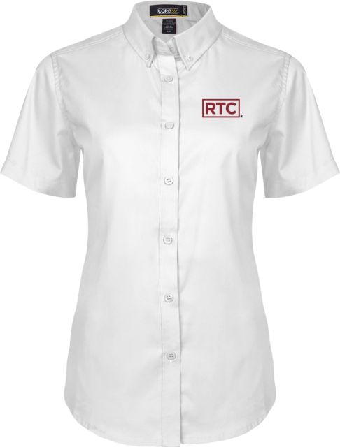 Renton Womens Twill Button Up Short Sleeve RTC - ONLINE ONLY