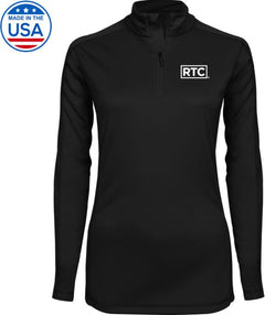 Renton Syntrel Womens Interlock 1/4 Zip RTC - ONLINE ONLY