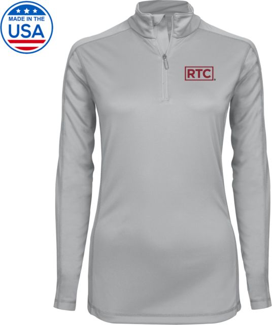 Renton Syntrel Womens Platinum Interlock 1/4 Zip RTC - ONLINE ONLY