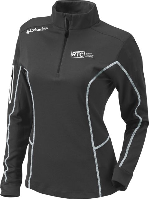 Renton Columbia Womens Omni Wick Shotgun 1/4 Zip Renton Technical College - ONLINE ONLY