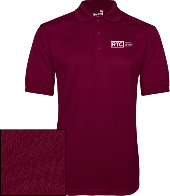 Renton Dry Mesh Polo Renton Technical College - ONLINE ONLY