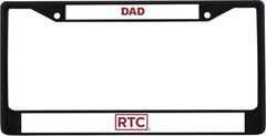 Renton Dad Metal License Plate Frame in RTC - ONLINE ONLY