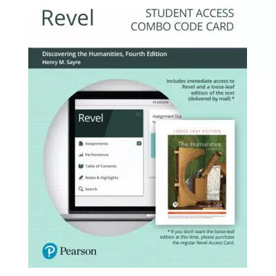 Revel + Print Combo Access Code for Discovering the Humanities