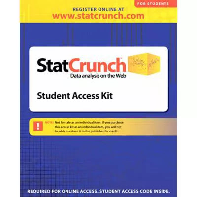 statCrunch -- Standalone Access Card (6-month access)