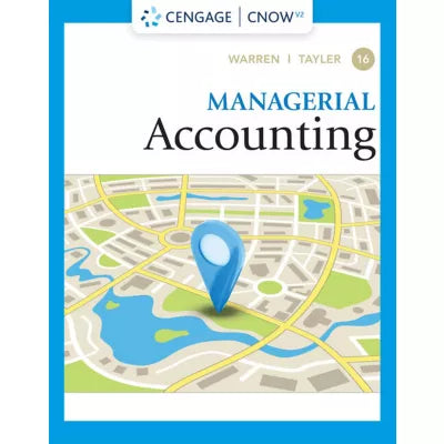 CNOWv2 for Warren/Tayler's Managerial Accounting, 1 term Instant Access