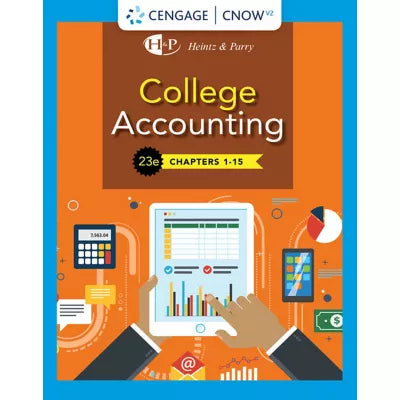 CNOWv2 for Heintz/Parry's College Accounting, Chapters 1- 15, 1 term Instant Access