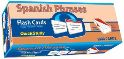 SPANISH PHRASES FLASH CARDS