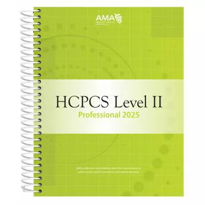 HCPCS 2025 Level II Professional Edition